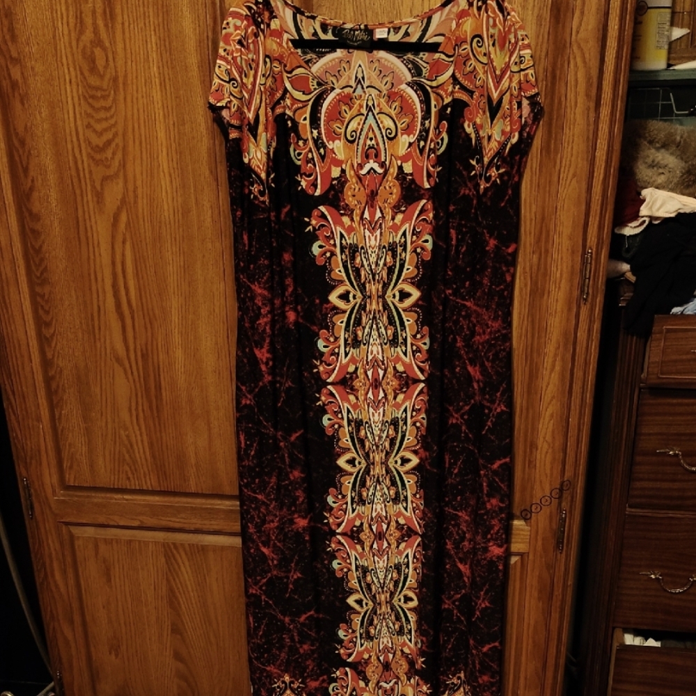 Bob Mackie "Mrs. Roper" Maxi Dress